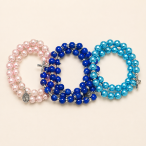 Coil Rosary Bracelet (Various Colours)